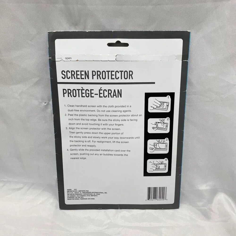 Apple Ipad 2nd and 3rd Generation Screen Protector Open Box Complete